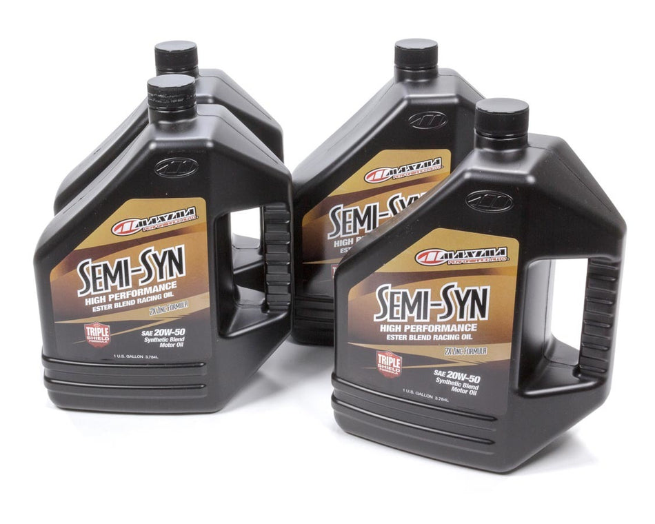 Maxima 39-359128B 20w50 Semi-Syn Oil Case 4x1 Gallon