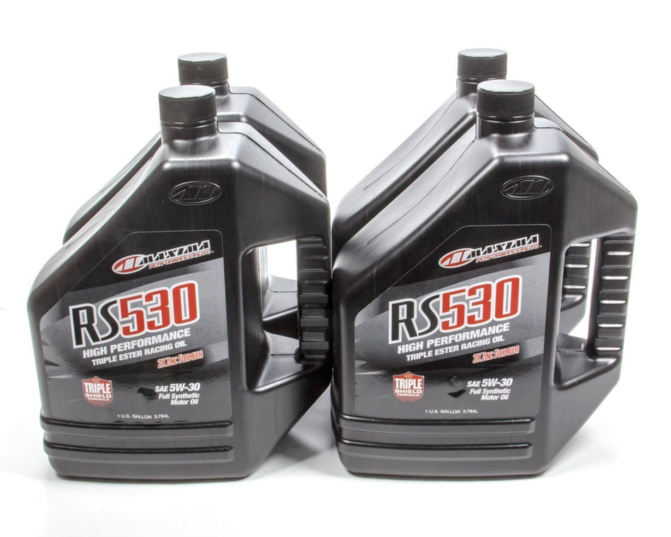 Maxima 39-919128 5w30 Synthetic Oil Case 4x1 Gallon RS530