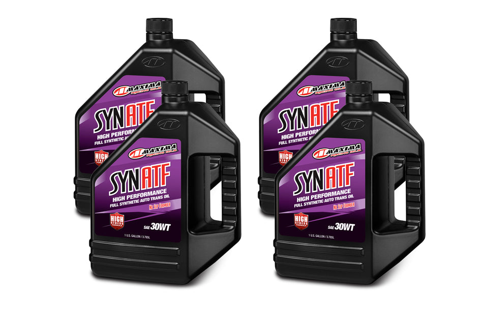 Maxima 49-029128 Synthetic Racing ATF 30 WT Case 4 x 1 Gallon