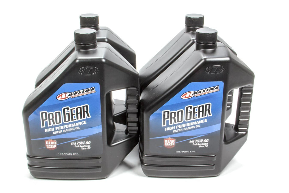 Maxima 49-449128 75w90 Pro Gear Oil Case 4x1 Gallon