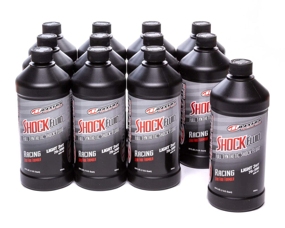 Maxima 50-57901 3w Racing Shock Oil Case 12 x 32oz Bottles