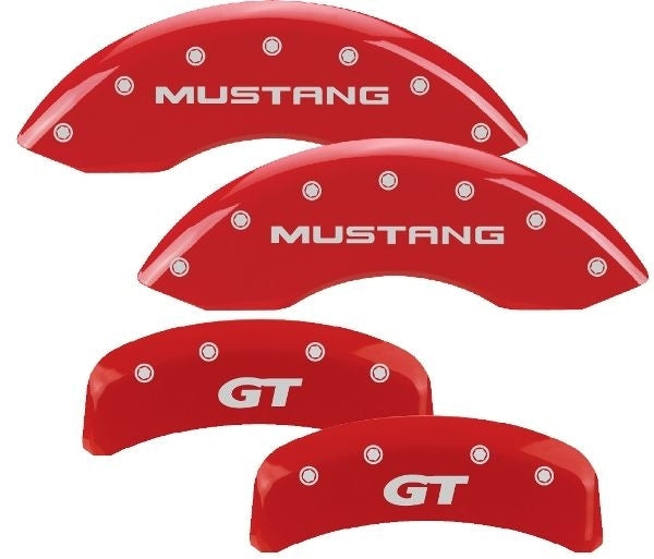 MGP Caliper Covers 10095SMG1RD 94-04 Mustang Caliper Covers Red