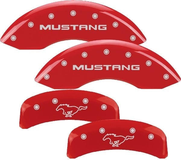 MGP Caliper Covers 10095SMPYRD 94-04 Mustang Caliper Covers