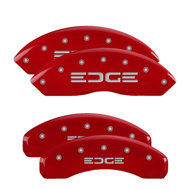 MGP Caliper Covers 10119SEDGRD 11-14 Ford Edge Caliper Covers Red