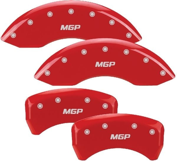 MGP Caliper Covers 10197SMGPRD 05-10 Mustang Caliper Covers Red