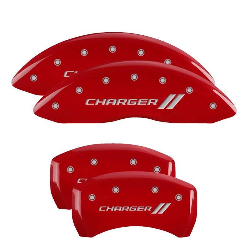 MGP Caliper Covers 12162SCH1RD 11-   Charger Caliper Covers Red