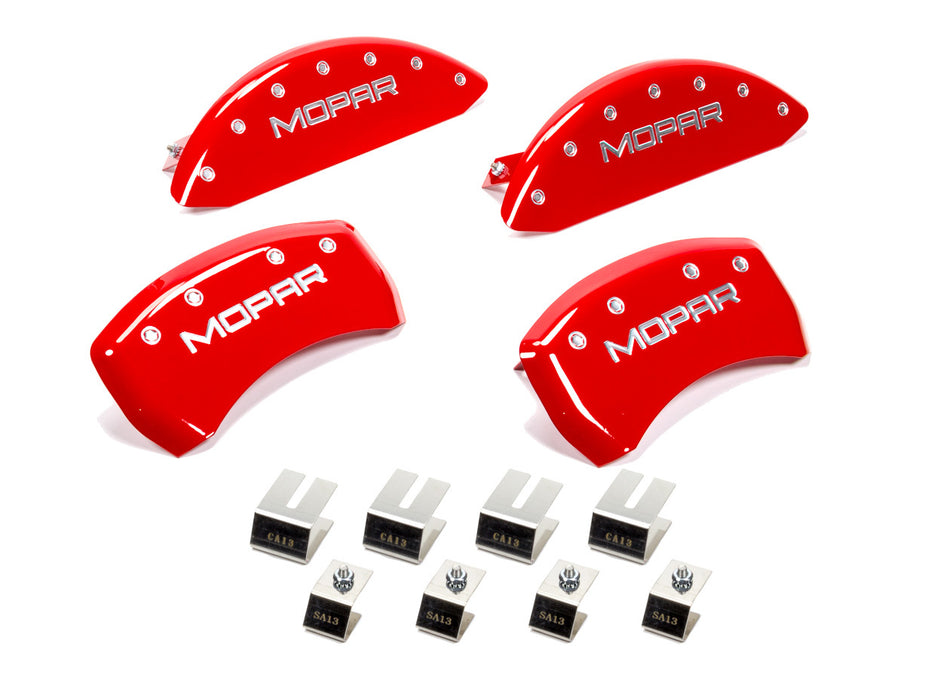 MGP Caliper Covers 12162SMOPRD 11-   Challenger Caliper Covers Red