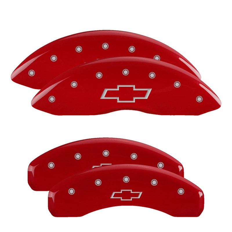 MGP Caliper Covers 14005SBOWRD 14-   Silverado 1500 Caliper Covers Red