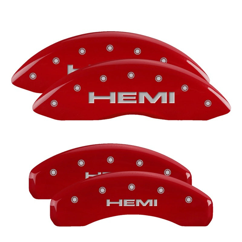 MGP Caliper Covers 55001SHEMRD 12-17 Dodge Ram Caliper Covers Red