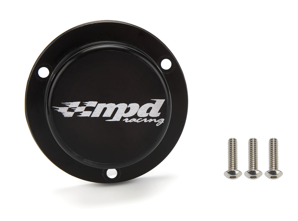 MPD Racing MPD17020 Cap For Six Pin Hubs Black