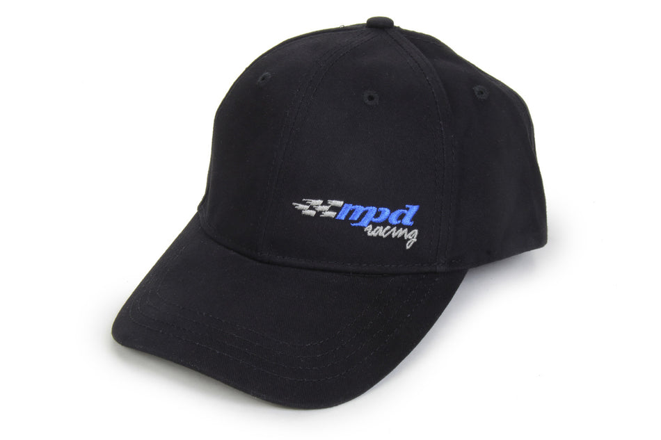 MPD Racing Custom 2 MPD MPD Black Logo Hat Velcro Enclosure