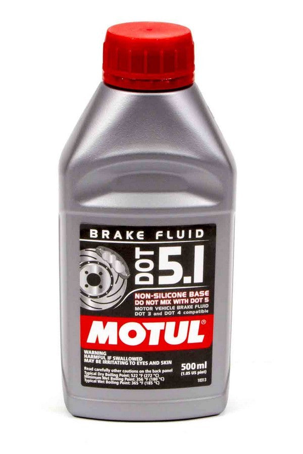 Motul MTL100951 Brake Fluid DOT 5.1 Non-Silicone 1/2 Liter