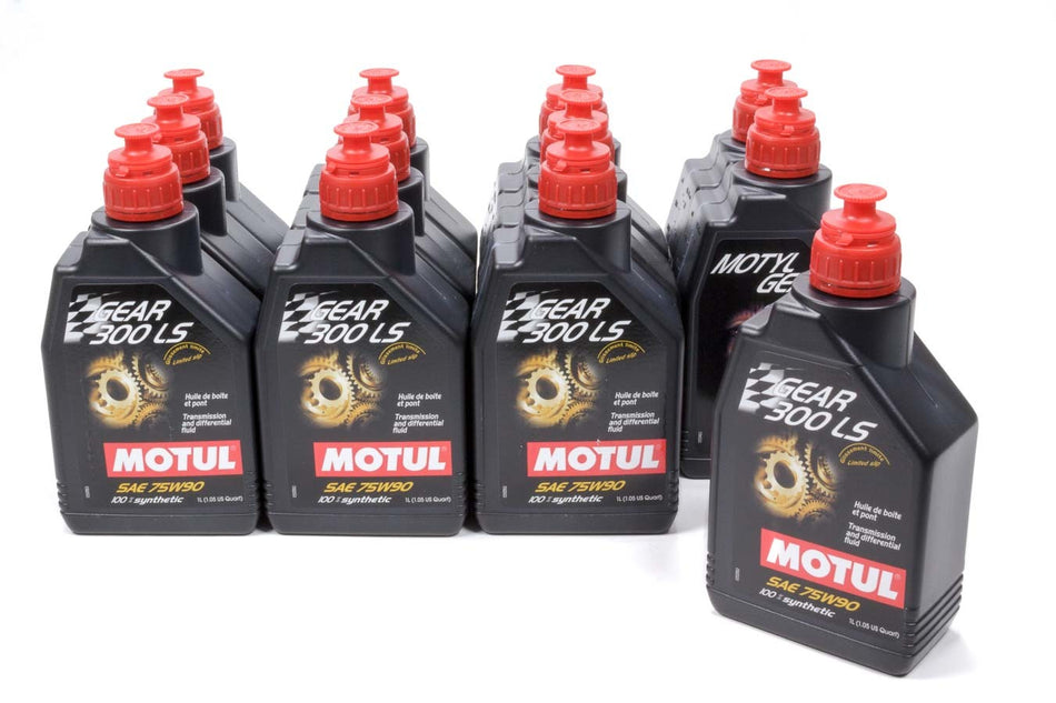 Motul 105778 Gear 300 LS 75w90 Oil Case/12-Liter