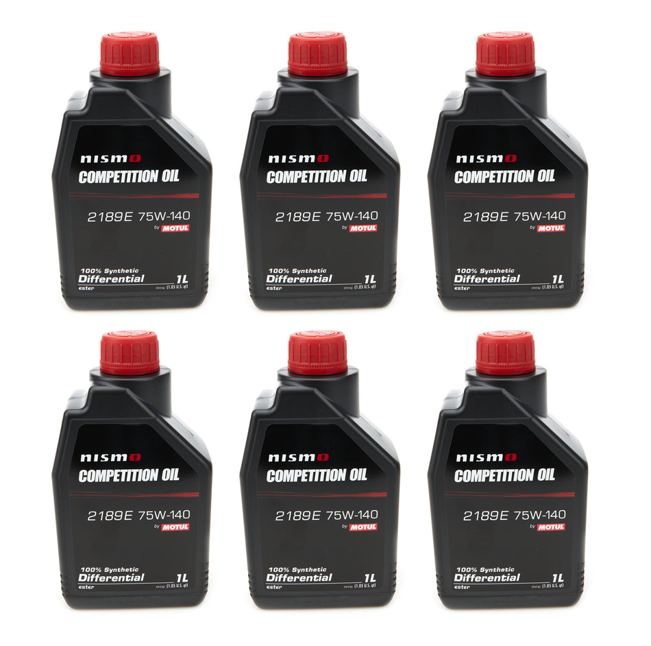 Motul 110535 Nismo Competition Oil 75w140 Case 6 x 1 Liter