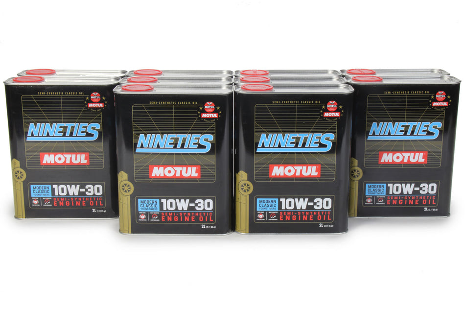 Motul 110620 Classic Nineties Oil 10w 30 Case 10 x 2 Liter