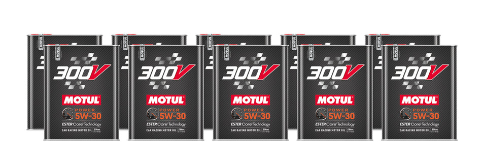 Motul 110814 300V Power Oil 5w-30 Case 10 x 2 Liter