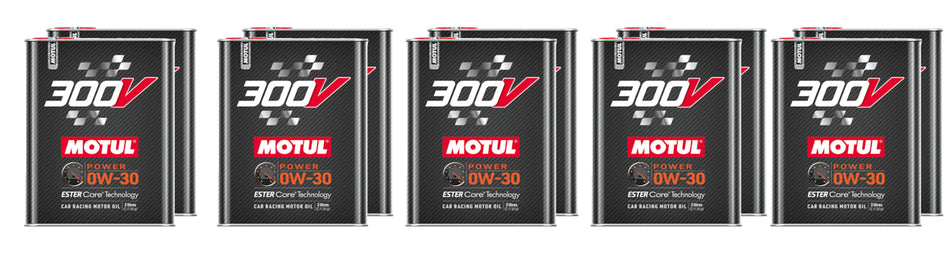 Motul 110856 300V Power Oil 0w30 Case 10 x 2 Liter