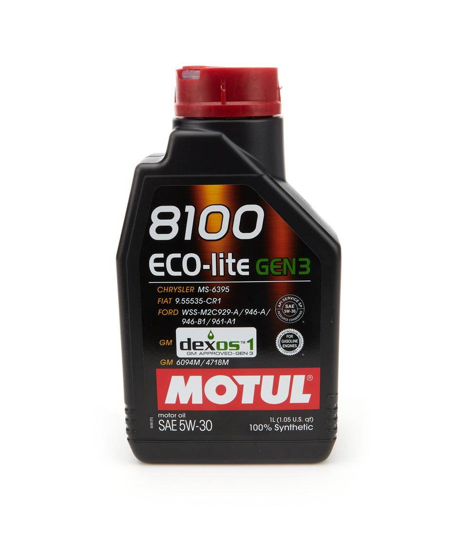 Motul MTL111361 8100 Eco-Lite Gen3 5w30 1 Liter