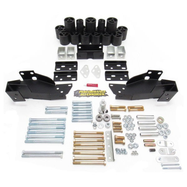 Performance Accessories PA10193 07-   GM P/U 3in. Body Lift kit