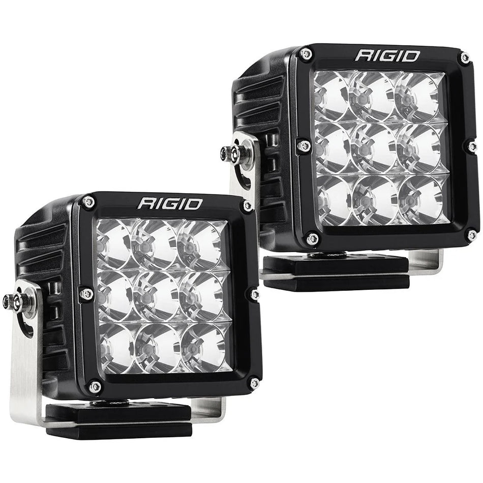 RIGID Industries 322113 LED Light 4x4in D-XL Pro Series Flood Beam Pair