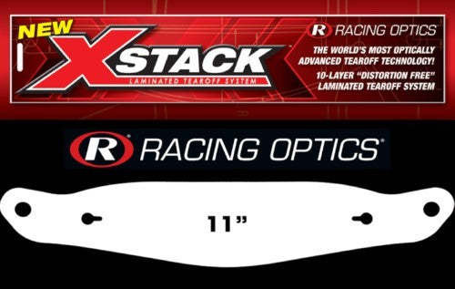 Racing Optics 10234C Tearoffs Shoei CWF-1 Scorpion KBC Rock Clear