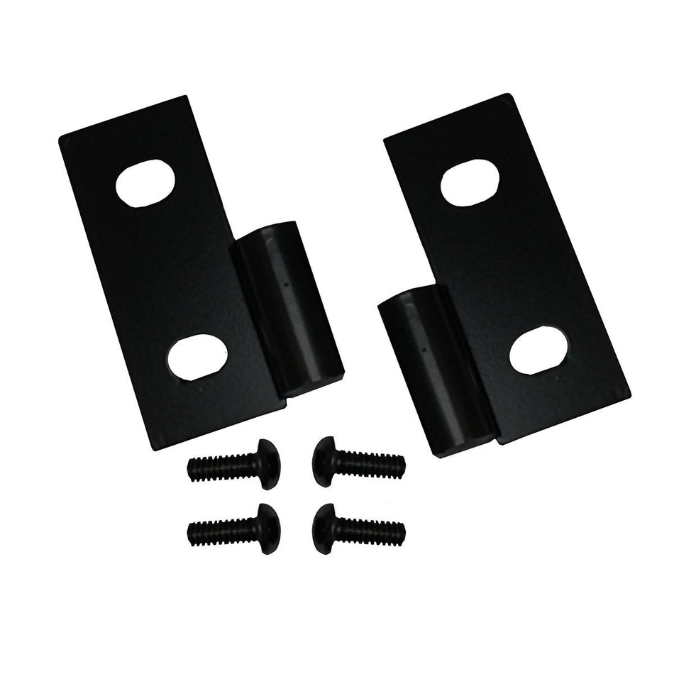 Rugged Ridge 11202.03 Lower Door Hinge Bracket s  Black 76-06 Jeep CJ