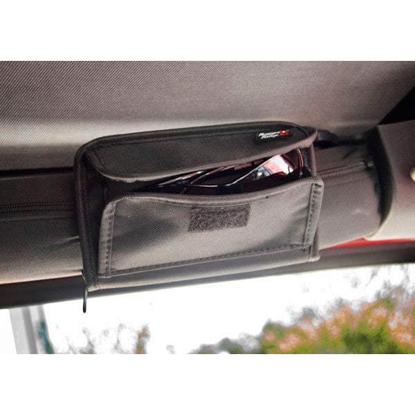 Rugged Ridge 12101.52 Sunglass Holder Storage Pouch 55-18 Jeep CJ/Wran