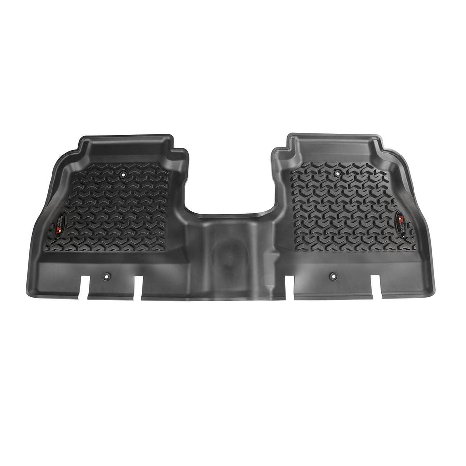 Rugged Ridge 12950.48 Rear Floor Liners Black 18-   Jeep Wrangler JL