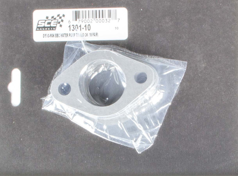 SCE Gaskets 1301-10 BBC Water Pump Gaskets (10pr) Dyno Pack