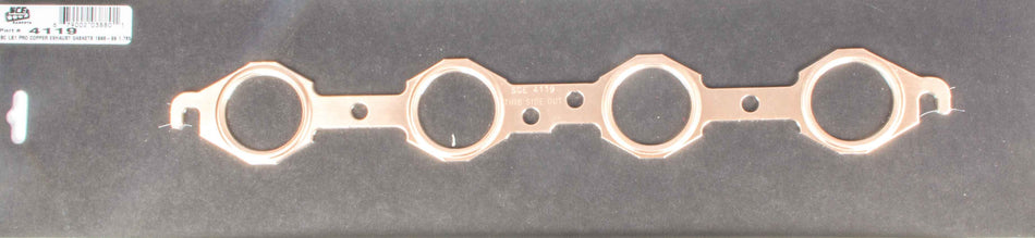 SCE Gaskets 4119 LS1 Pro Copper Exhaust Gasket