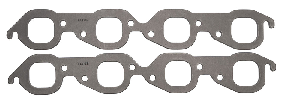 SCE Gaskets 413182 BBC Exhaust Gasket Set Small Square Port