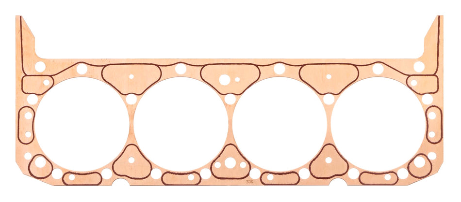 SCE Gaskets S112072 SBC ISC Titan Copper Head Gasket 4.200 x .072