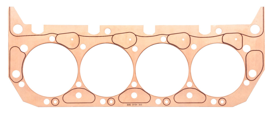 SCE Gaskets T145750 BBC Titan Copper Head Gasket 4.570 x .050