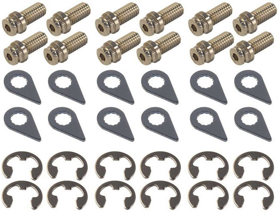 Stage 8 6912 Header Bolt Kit - 6pt GM 3.8L V6 5/16-18x7/8