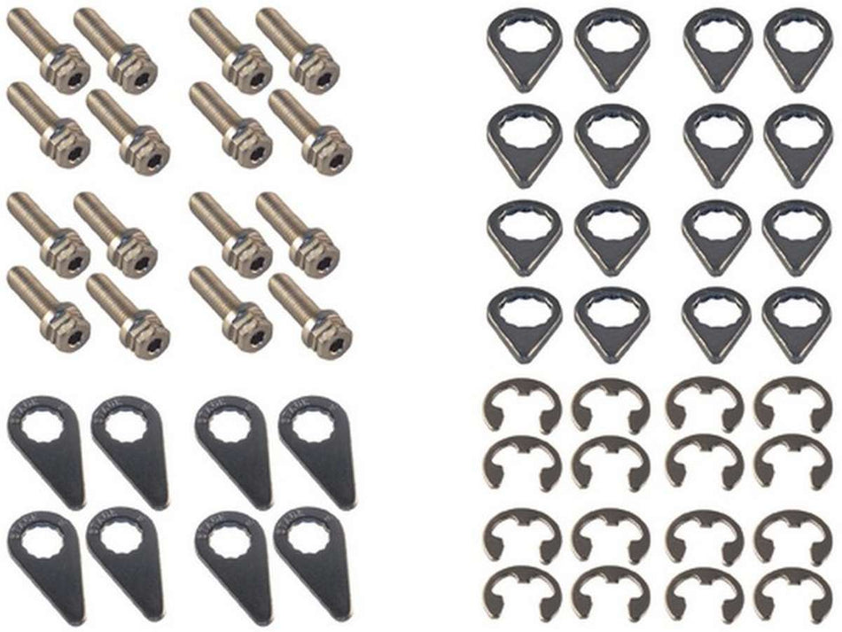 Stage 8 8906M Header Bolt Kit - 6pt. 8mm-1.25 x 25mm (16)