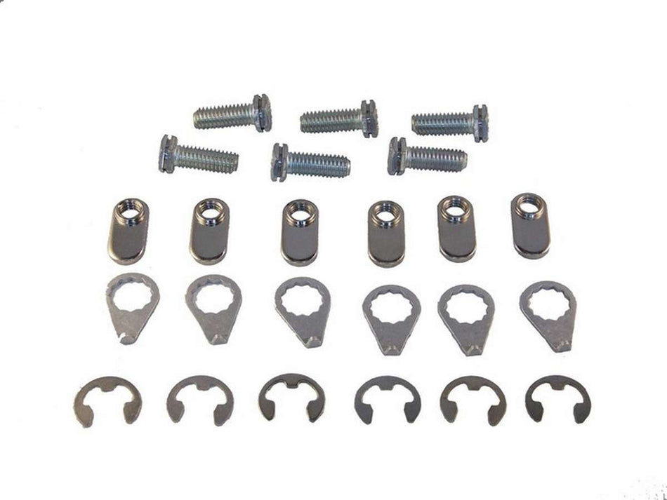 Stage 8 8950 Collector Bolt Kit - 6pt 3/8-16 x 1in (6)