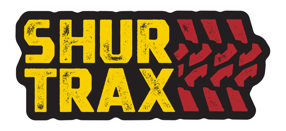 Shur Trax SHU150 ShurTrax Logo Sticker 6in x 2.58in