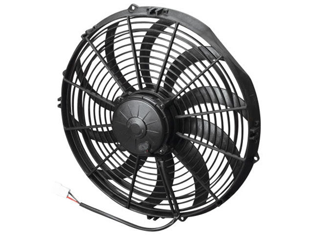 Spal 30102056 14in Pusher Fan Curved Blade 1841 CFM