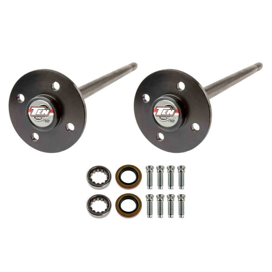 TEN Factory MG22182 79-93 Mustang Axle Kit 8.8 28 Spl 29in 4x4.5