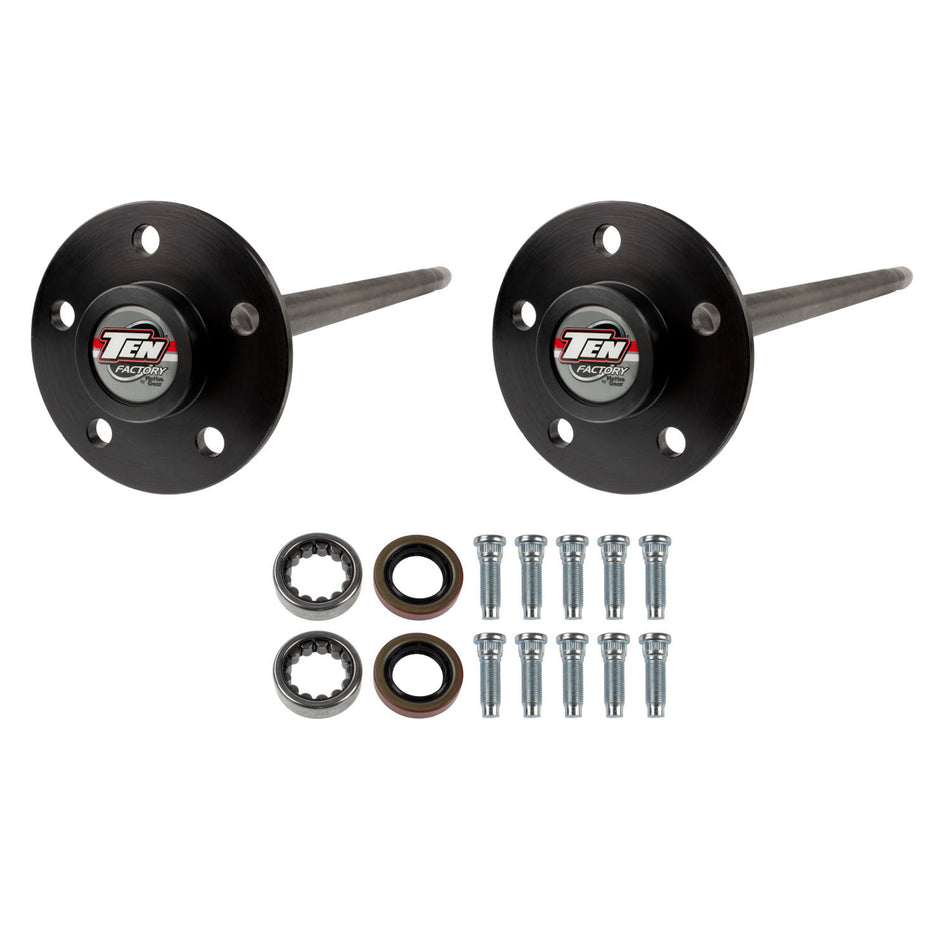 TEN Factory MG22186 99-04 Mustang Axle Kit 8.8 28 Spl 30.63in 5x4.5