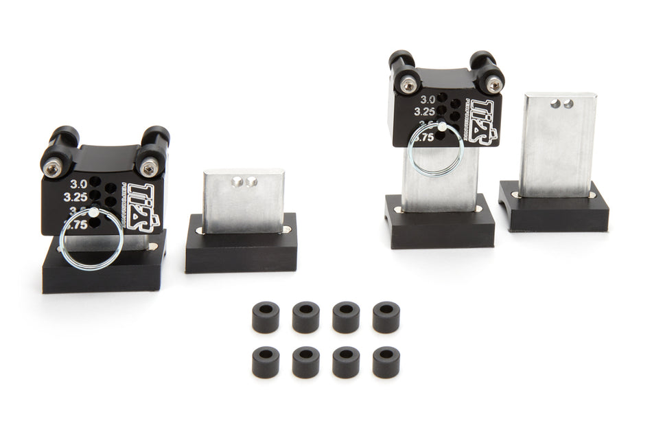 TI22 Performance TIP3680 Mini Sprint Set Up Blocks Rear Black