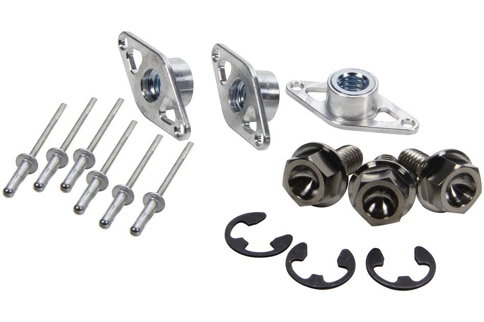 TI22 Performance TIP4442 Wheel Cover Retaining Bolt Kit Titanium