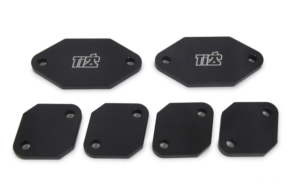 TI22 Performance TIP5124 Exhaust Port Blockoffs Aluminum Standard Port