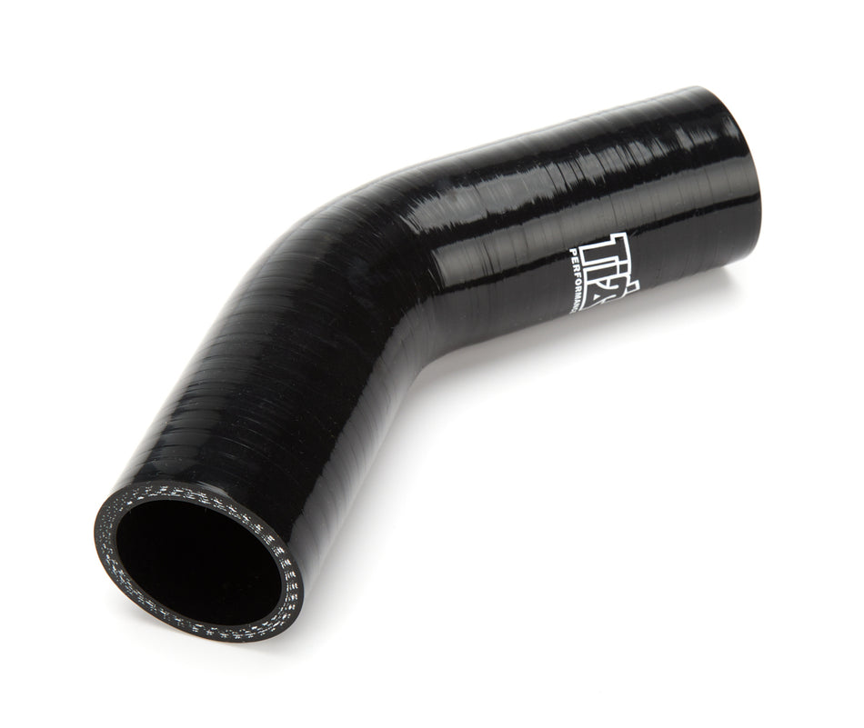 TI22 Performance TIP5161 45 Degree Bend 1-1/2in Silicon Hose Black