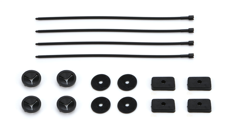 TI22 Performance TIP5186 Radiator Screen Mounting Kit Ste of 4 Black Nylon