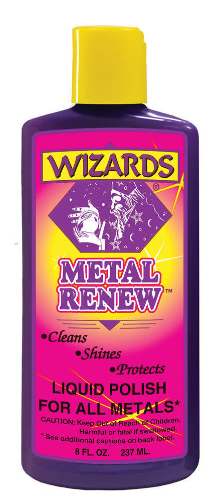 Wizards Products 11020 Metal Renew Polish 8oz.