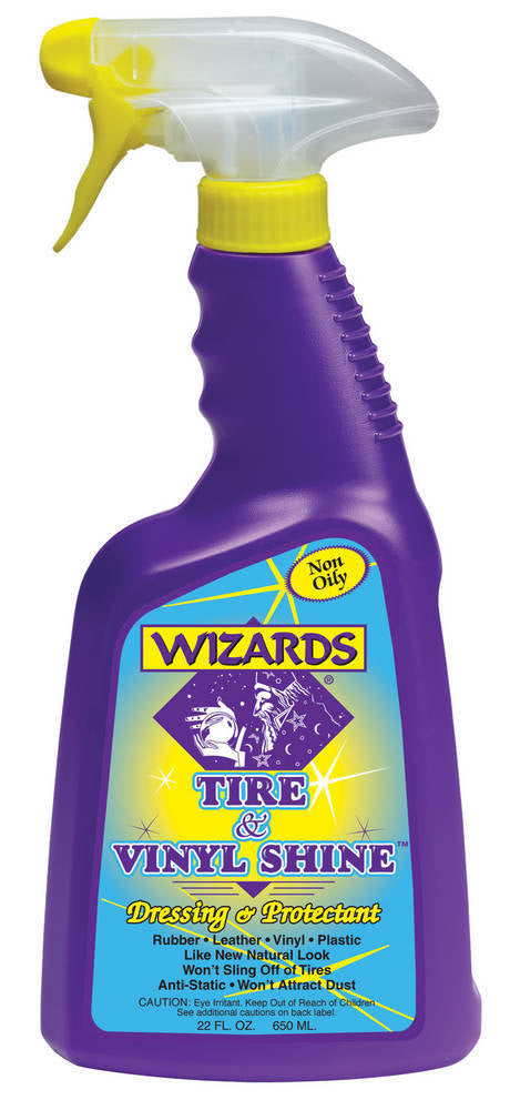 Wizards Products 11055 Tire & Vinyl Shine 22oz.