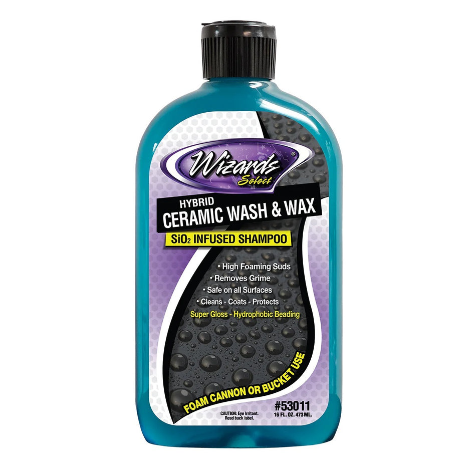 Wizards Products 53011 Ceramic Wash and Wax 16 Ounce