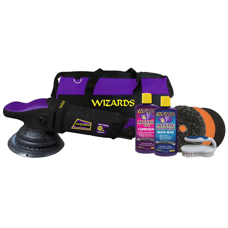 Wizards Products DA21HDKIT Wizard 21 Big Throw Polisher w/SSR Kit