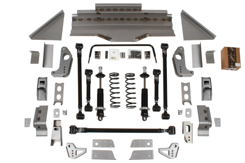 Detroit Speed QuadraLink Rear Suspension Kit - Double Adjustable Shocks